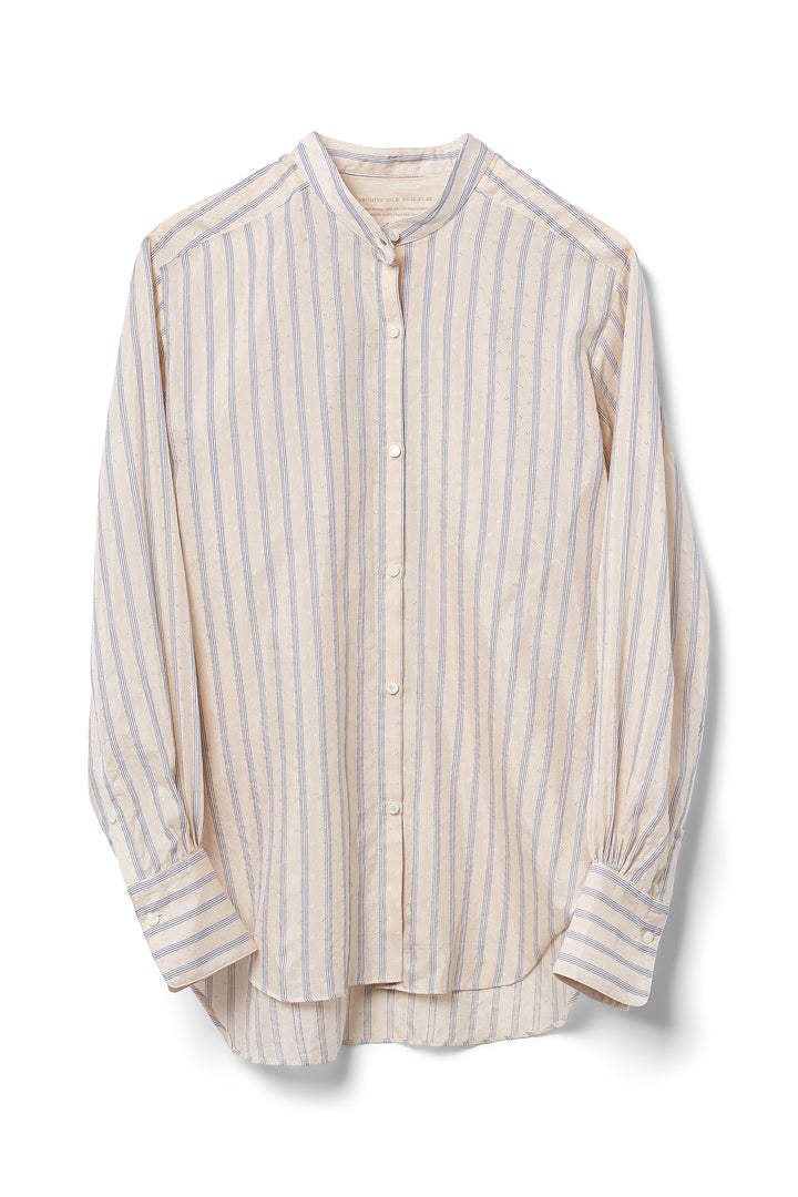 4Worn Silk Archive Shirt by 4 in Shirts & Tops