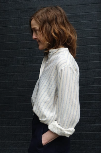 4Worn Silk Archive Shirt by 4 in Shirts & Tops
