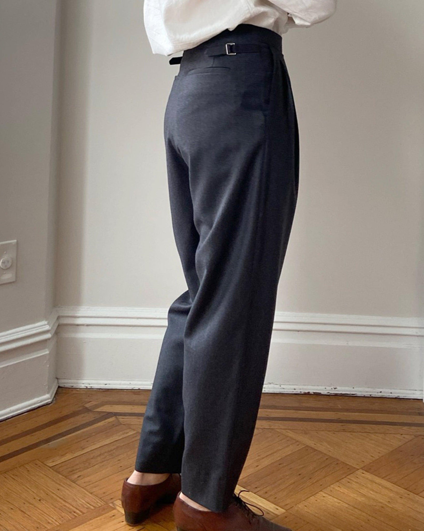 THE Trouser in tropical rws wool by 4 in PANTS