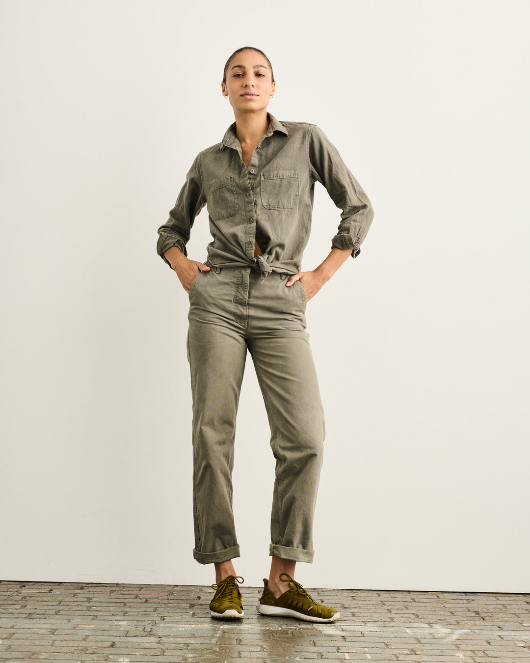 Work Shirt Herringbone