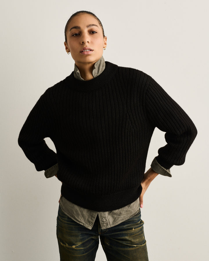Archive Ribbed Crew