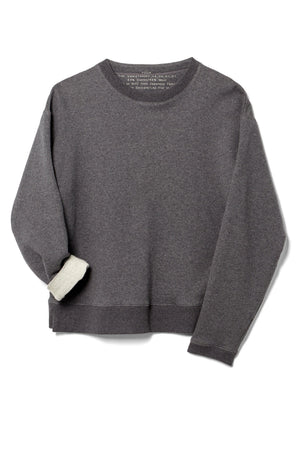 THE Sweatshirt in organic cotton & rws merino by 4 in Shirts & Tops