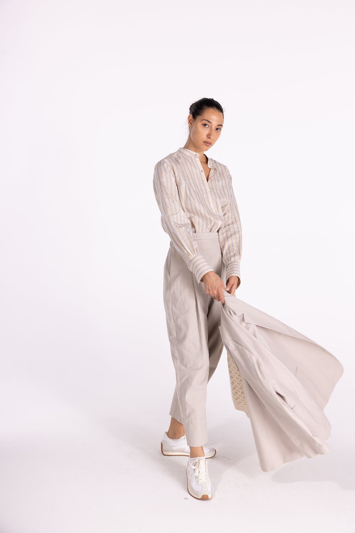 Linen + Organic Cotton Suit by 4 in 