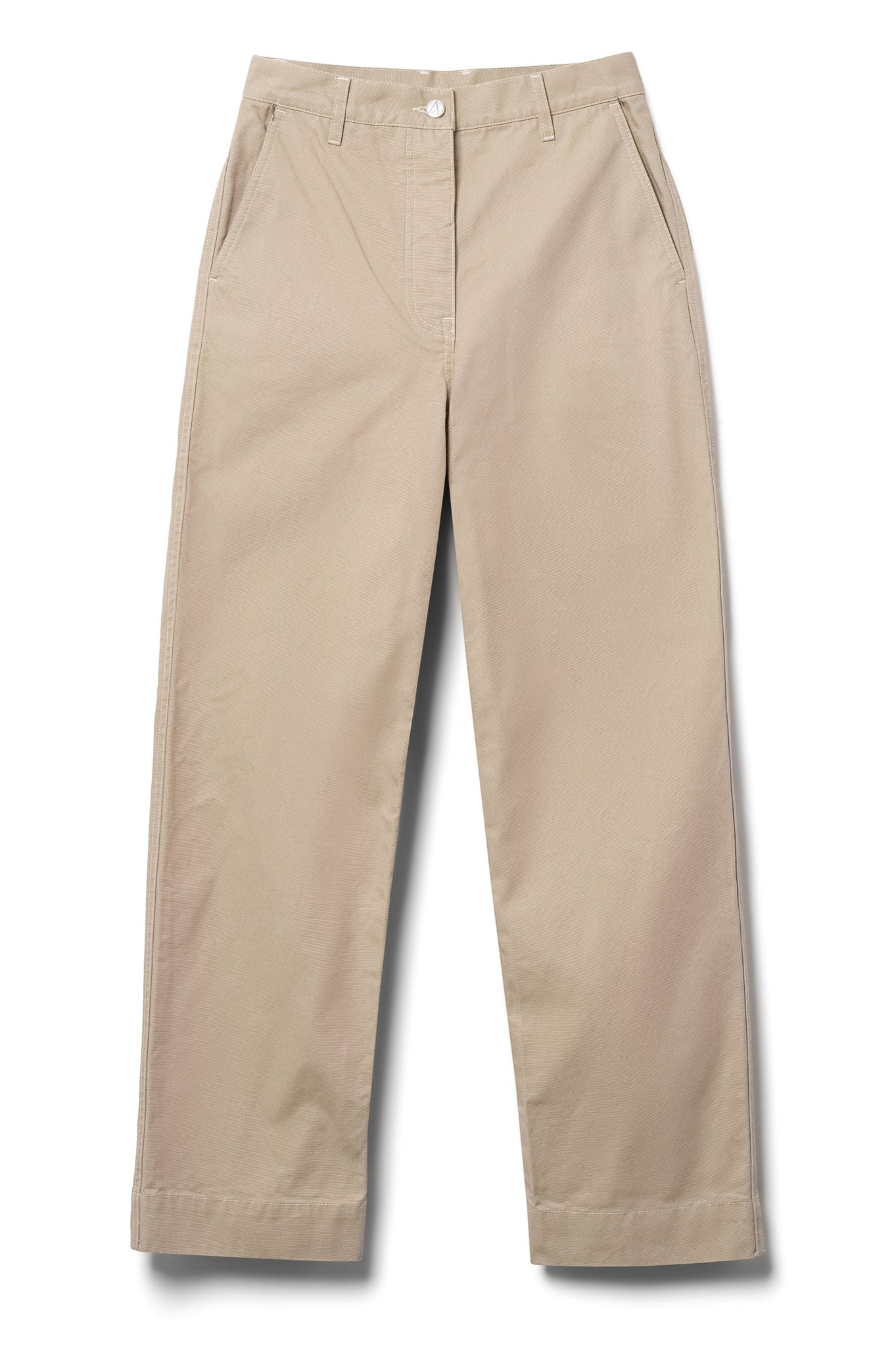 FOUR OBJECTS UNDYED UTILITY PANT FLAT FRONT