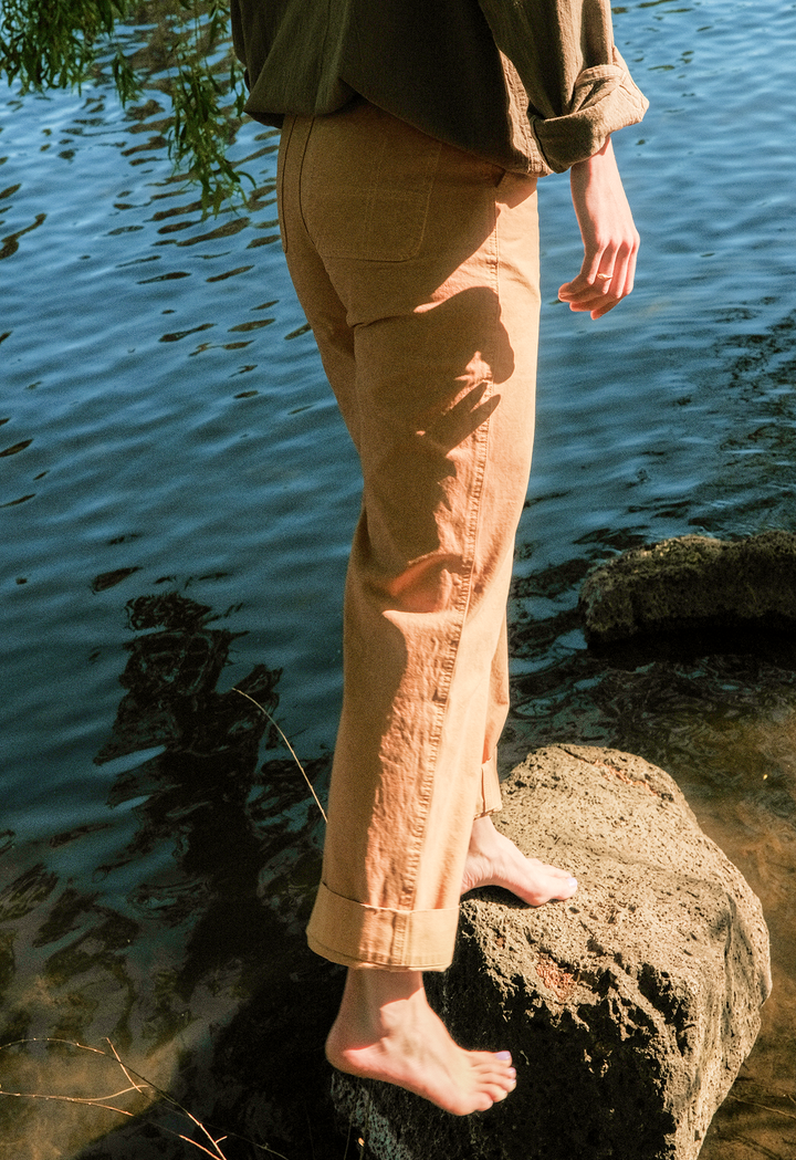 Garment Dyed Utility Pant