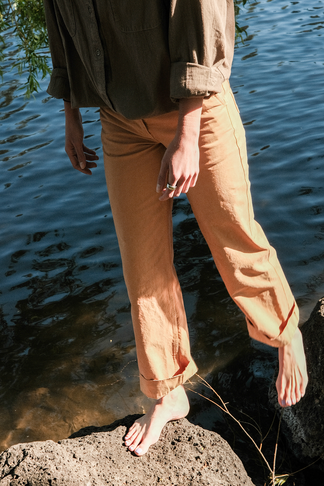 Garment Dyed Utility Pant