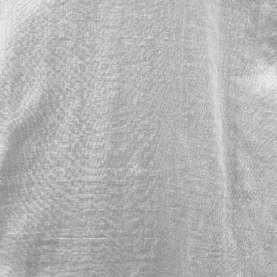Close-up of white doubleweave gauze organic cotton texture