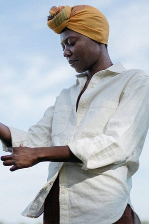 WORK SHIRT v2 Organic Cotton & Linen by 4 in Shirts & Tops
