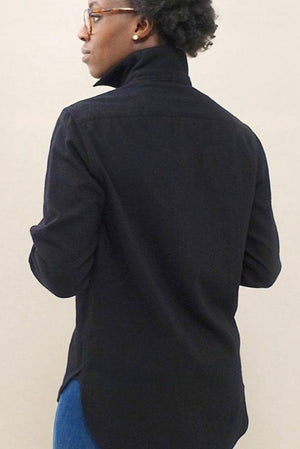 WORK SHIRT v3 Organic Cotton & rws washable Merino Wool by 4 in Shirts & Tops